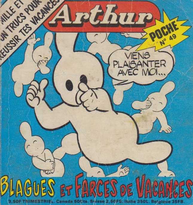 Scan de la Couverture Arthur le Fantme Justicier Poche n 49